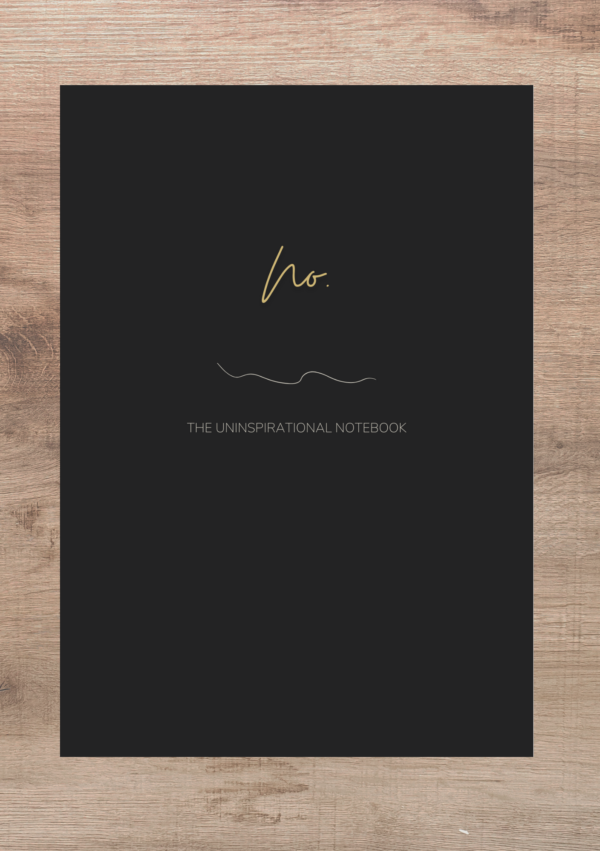Soap and Sarcasm The Uninspirational Notebook Cover Image