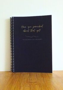 Uncommon Daily Organiser coil bound dark blue cover